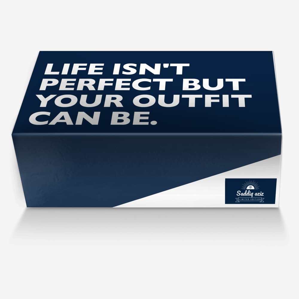Saddiq aziz custom made in Italy shoes by Saddiq Aziz | Box view