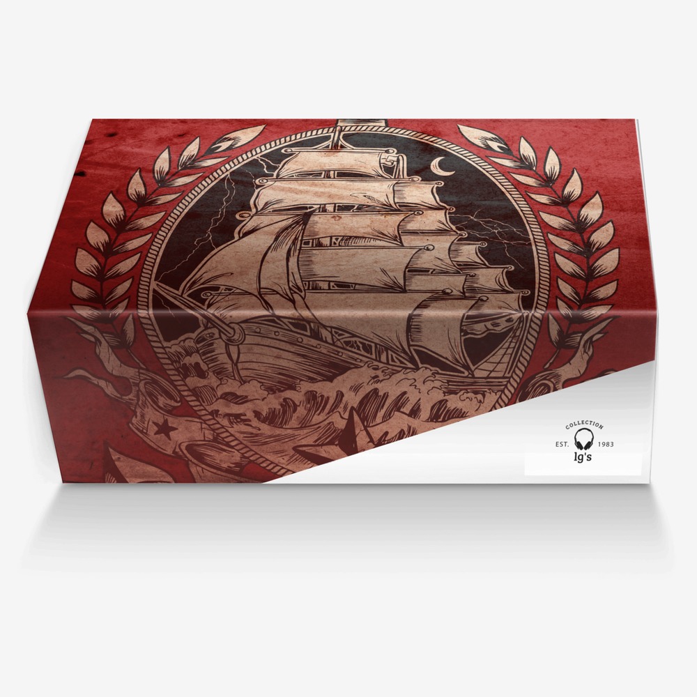 lg's custom made in Italy shoes by Leon Mason Gagne | Box view