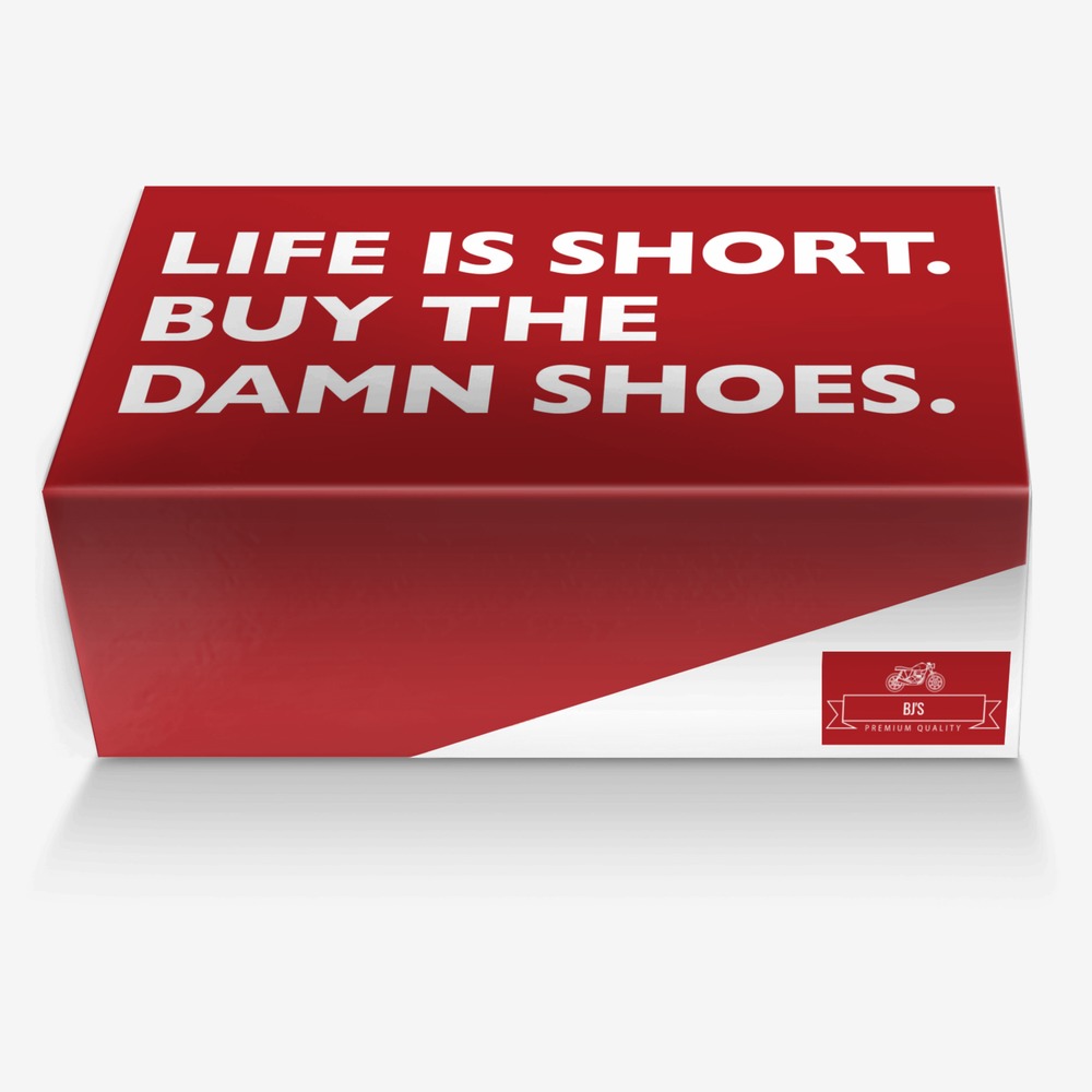 Bj's custom made in Italy shoes by Brandon | Box view