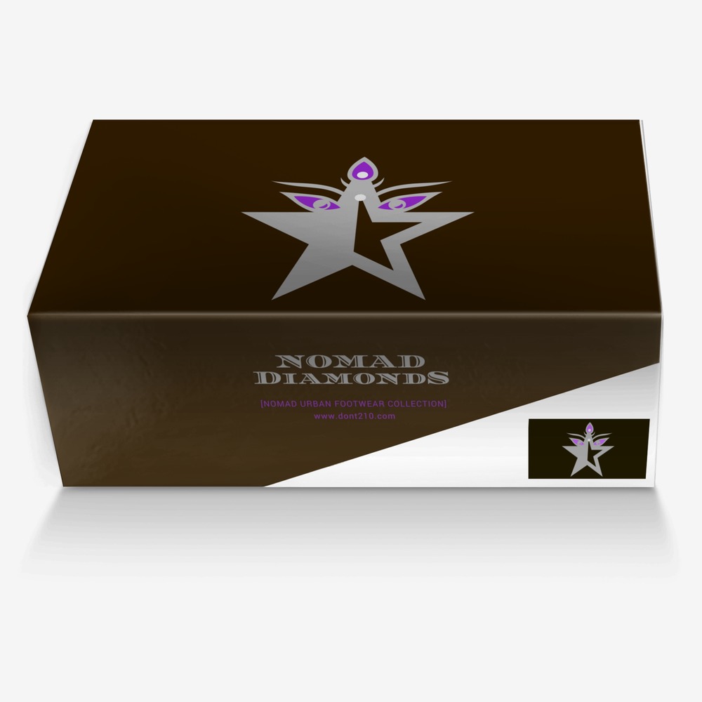 NOMAD DIAMONDS custom made in Italy shoes by Don Thomas | Box view