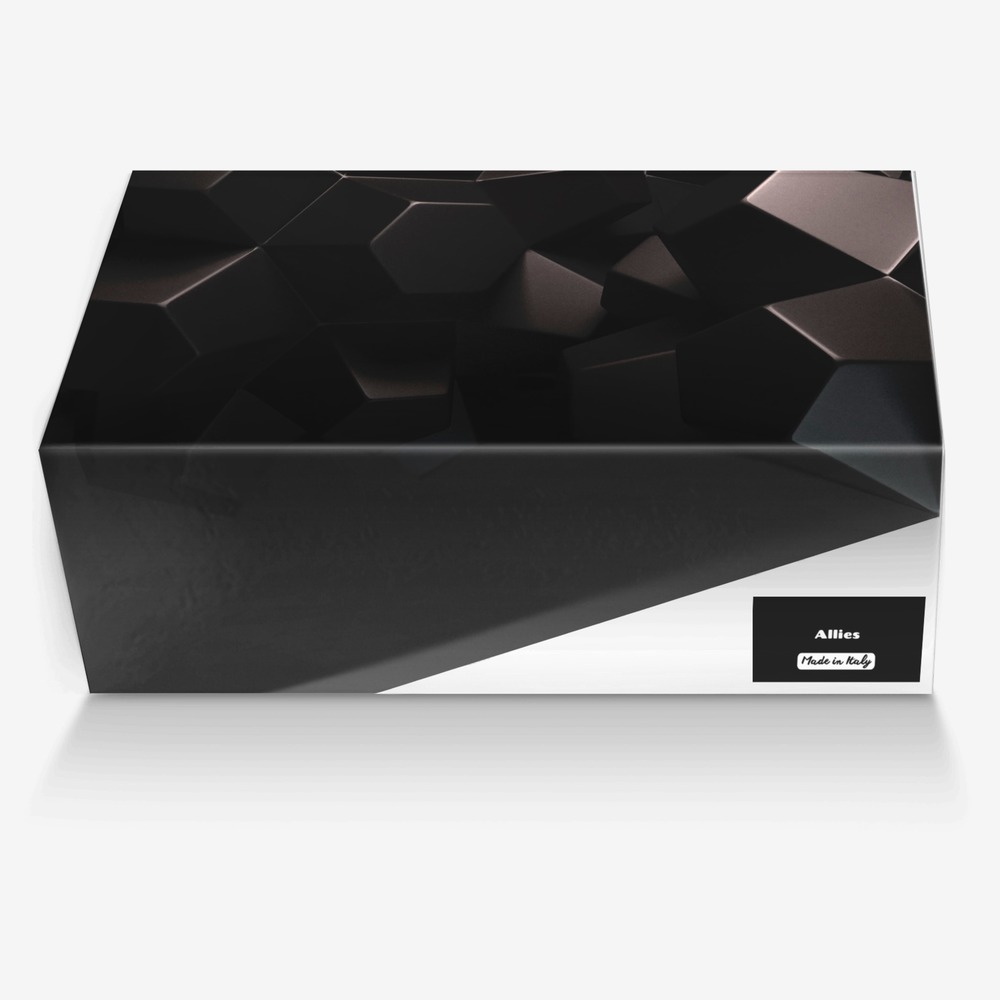 Allies custom made in Italy shoes by David Smith | Box view