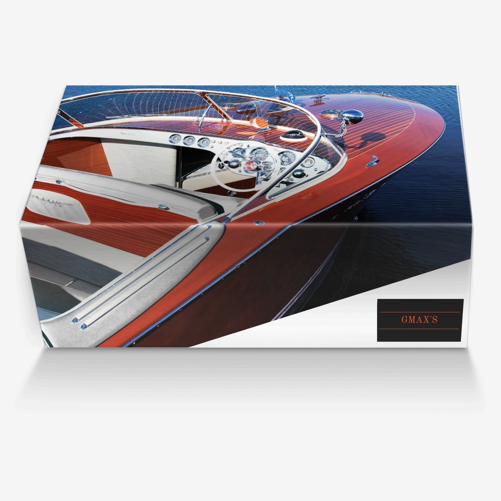 GMAX'S custom made in Italy shoes by Jaycen Glancy | Box view