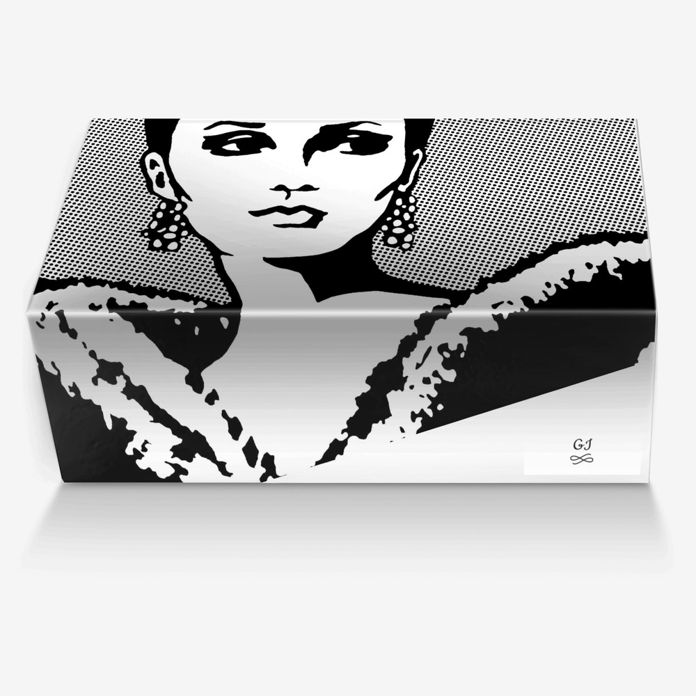 GI custom made in Italy shoes by Latina Kimbrough | Box view