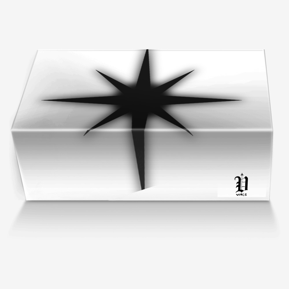 Vic's star 2 custom made in Italy shoes by Brayden Murphy | Box view