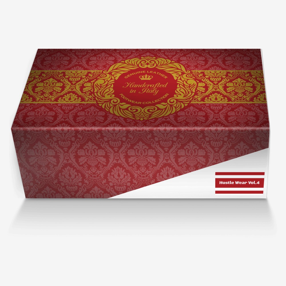 Hustle Wear Vol.4 custom made in Italy shoes by Thomas Granger | Box view