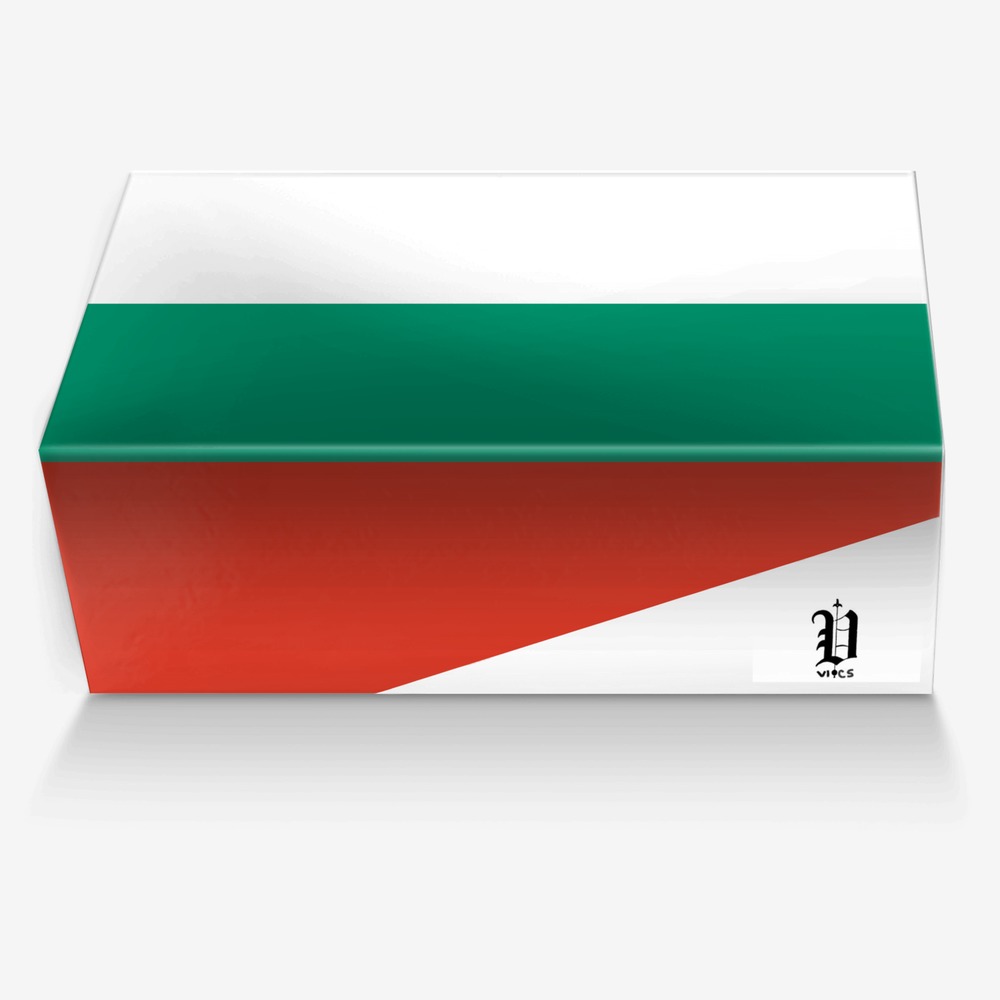 Vic's Bulgaria  custom made in Italy shoes by Brayden Murphy | Box view