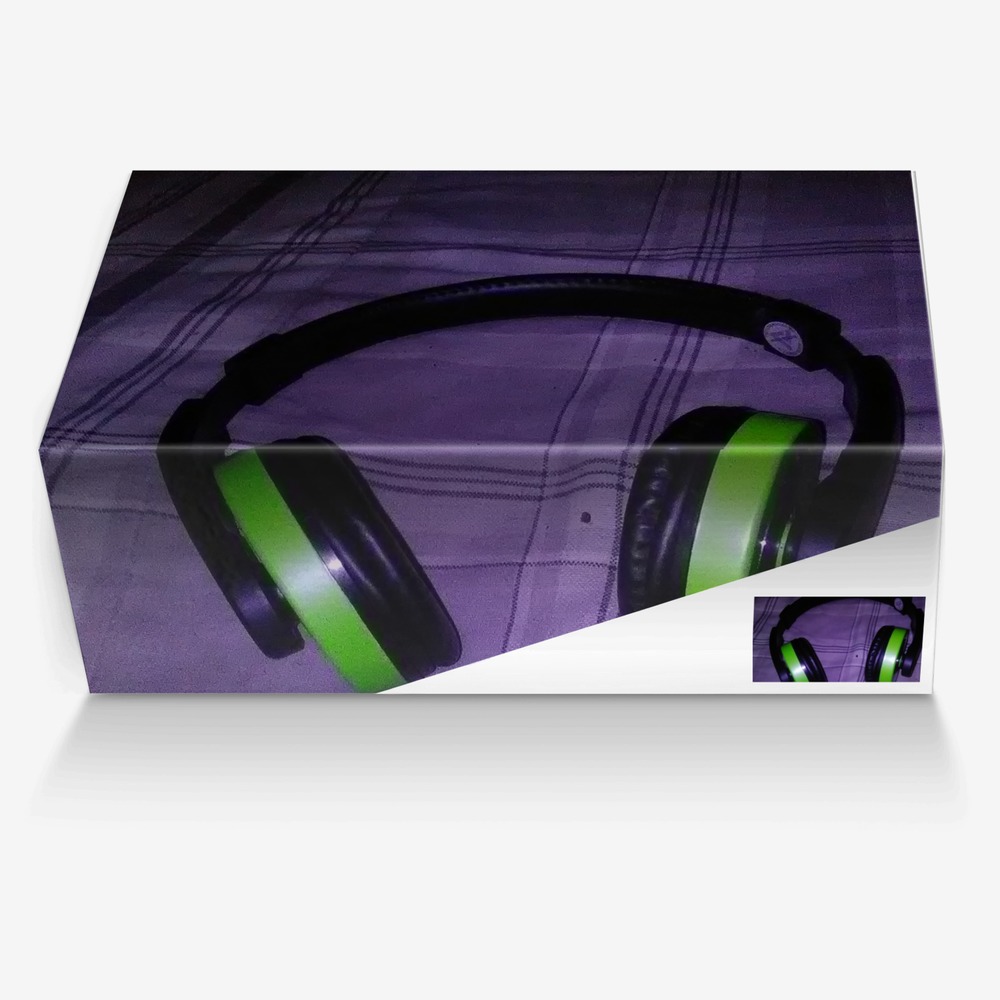 Black&green custom made in Italy shoes by Charles Russaw | Box view