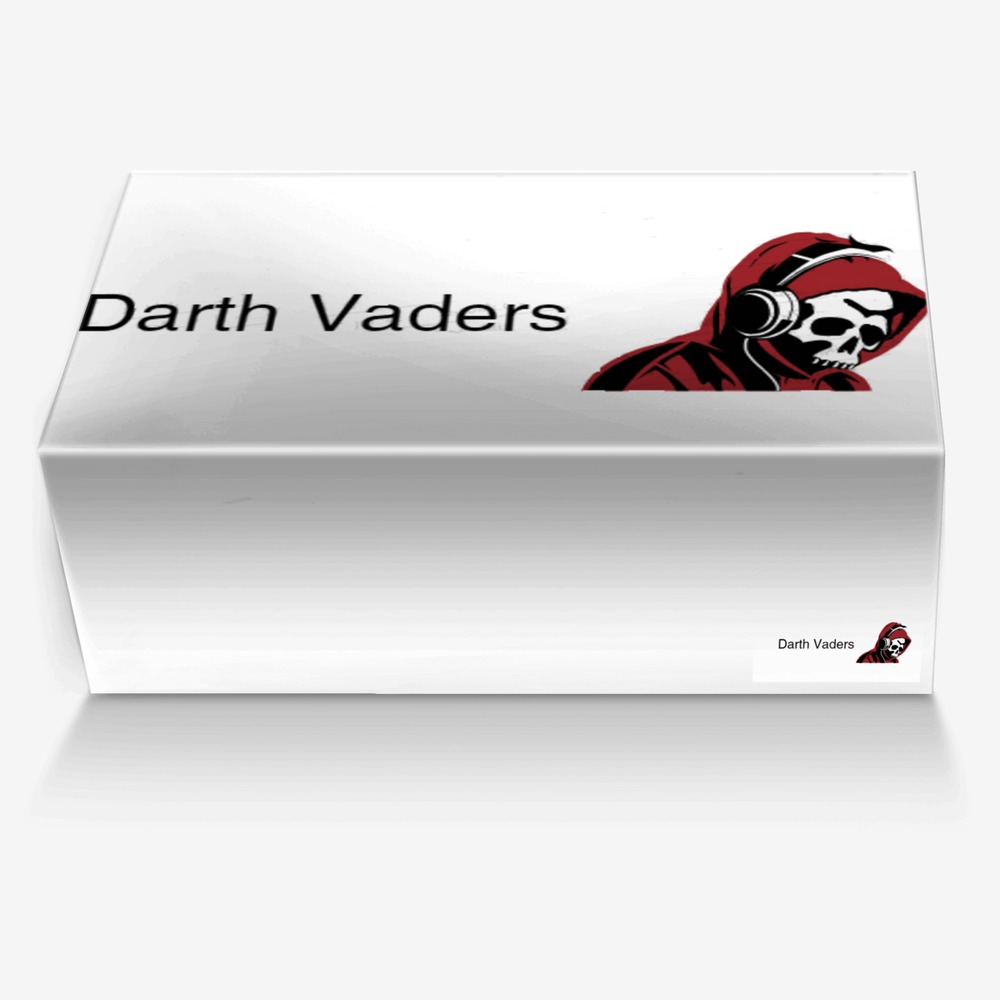 Darth Vaders custom made in Italy shoes by Jordan Vermaaten | Box view