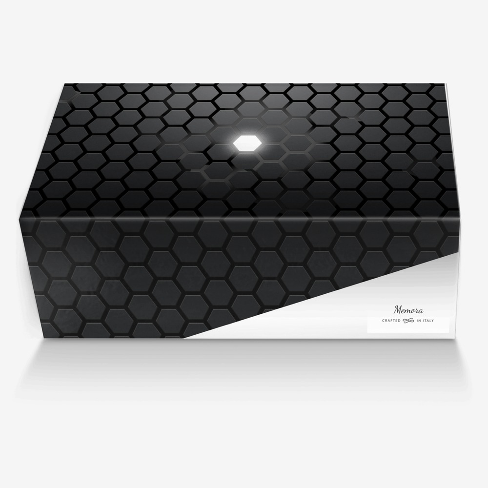 Memora custom made in Italy shoes by Mira Memora | Box view