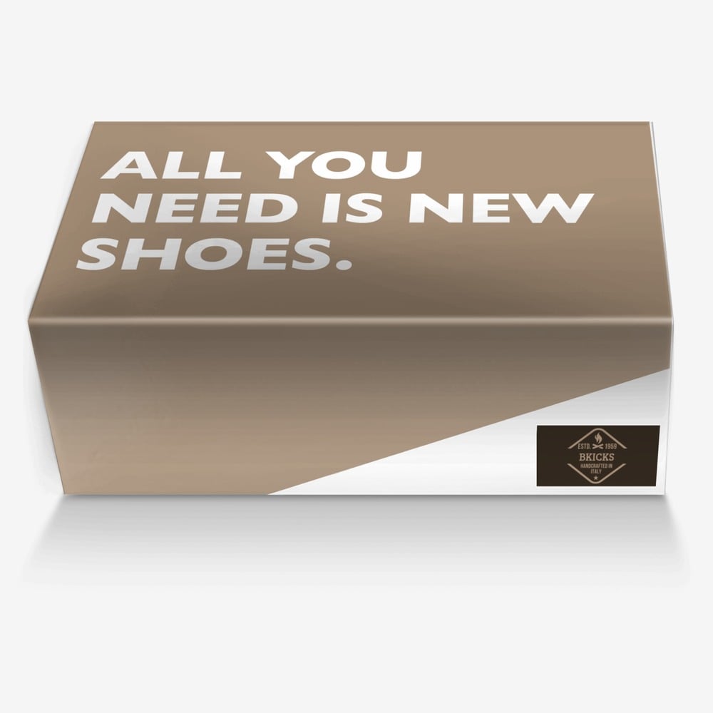 BKICKS custom made in Italy shoes by Bailey Owens | Box view