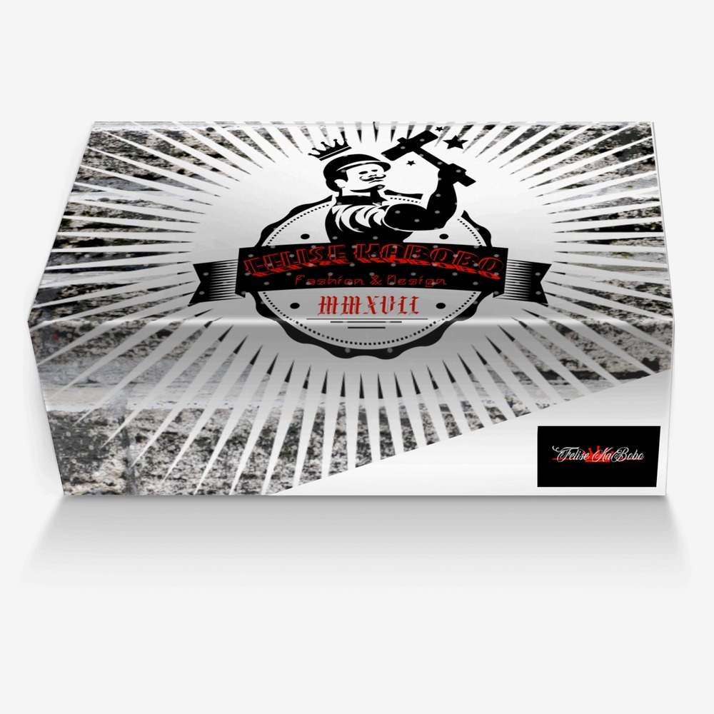 Felise KaBobo custom made in Italy shoes by Shamsud-din King | Box view