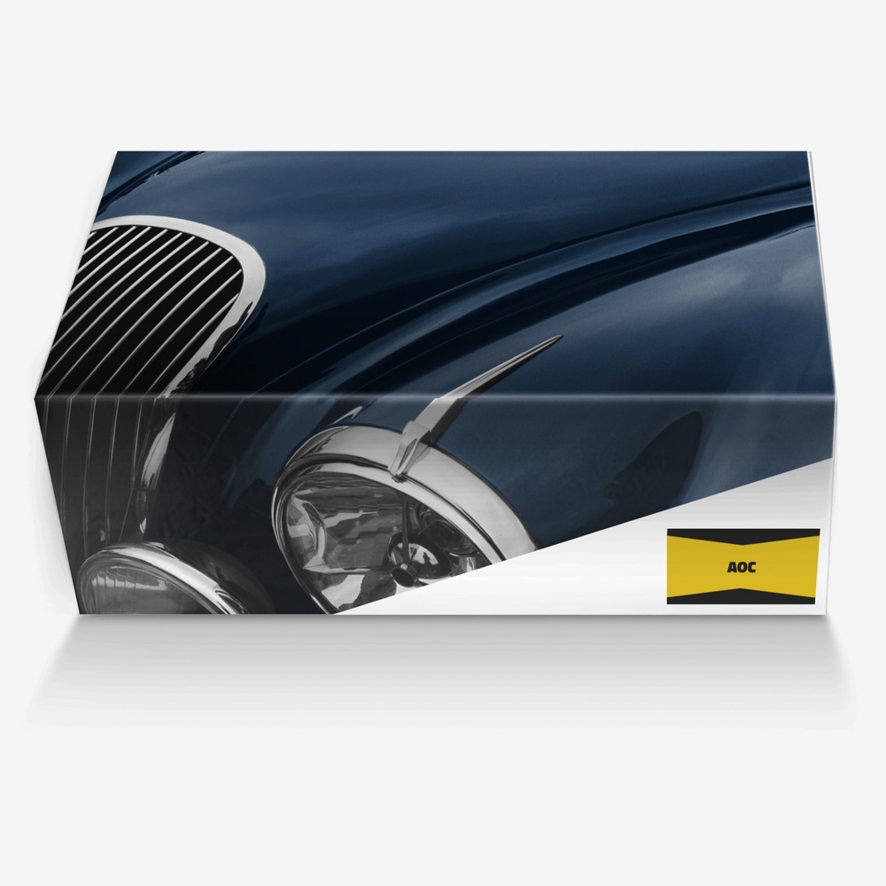AOC custom made in Italy shoes by Kenneth Younger | Box view