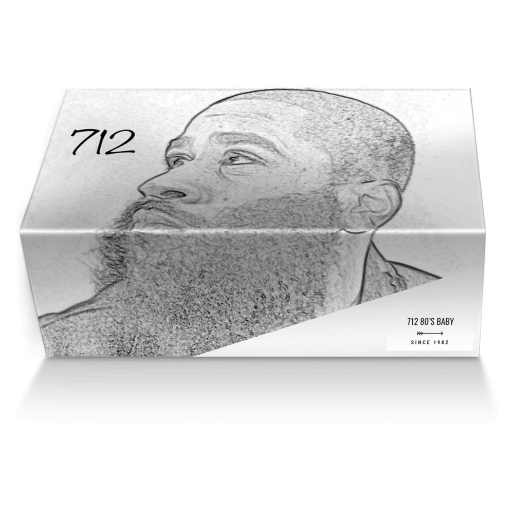 712 80's Baby custom made shoe box 712 80's Baby artisan made in Italy shoes by Kennyatta Roberts