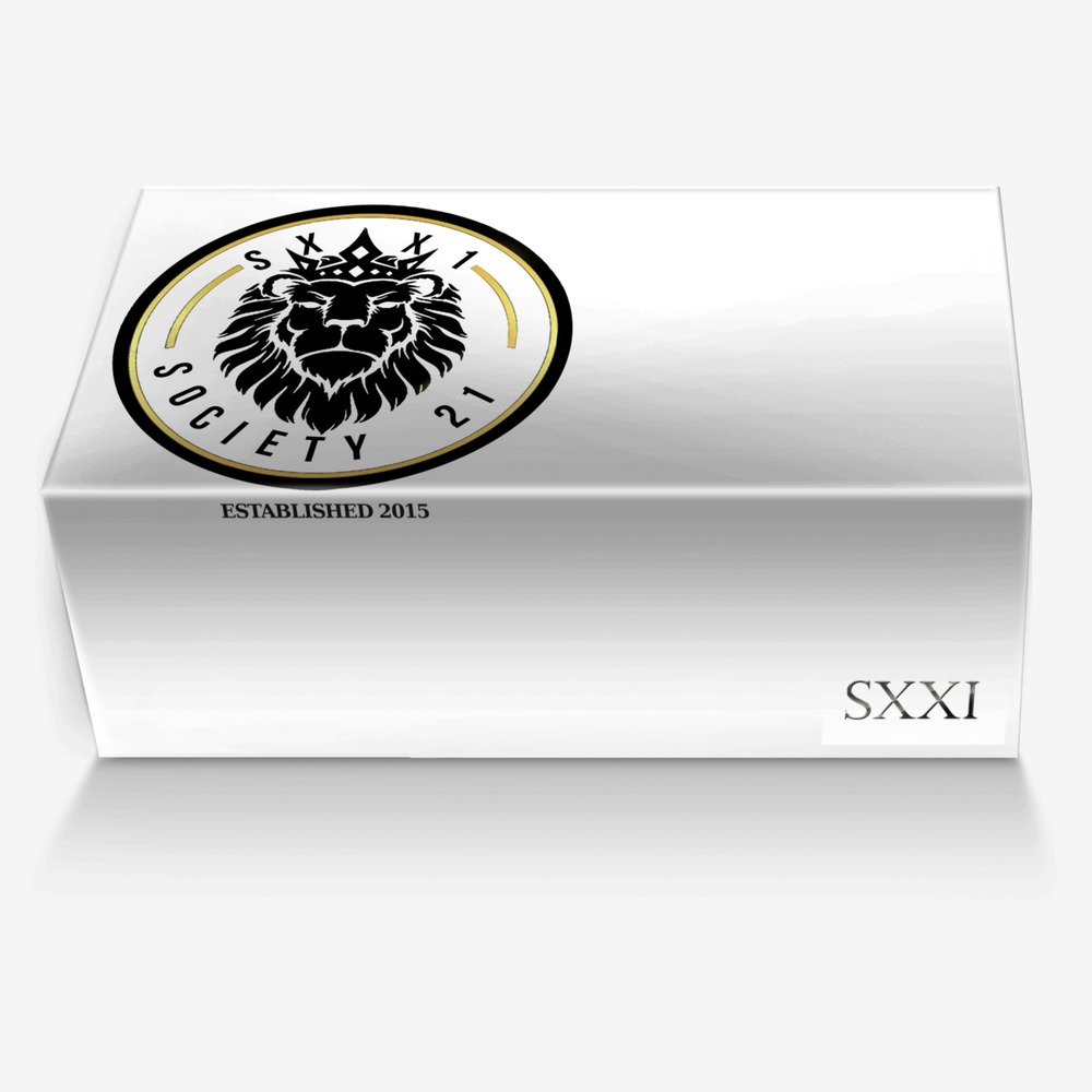 SXXI Blackstar custom made in Italy shoes by Society 21 | Box view