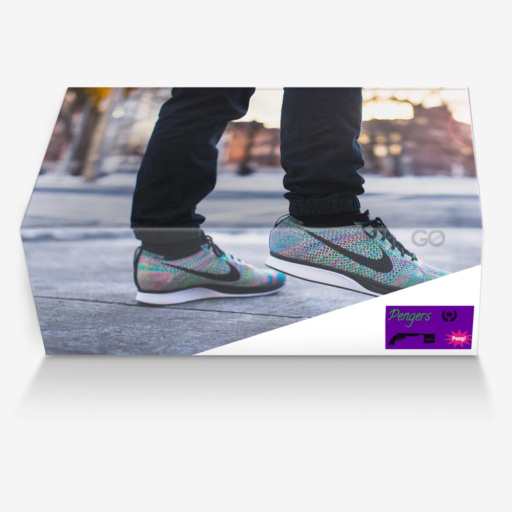 Pengers custom made in Italy shoes by Brad Webb | Box view