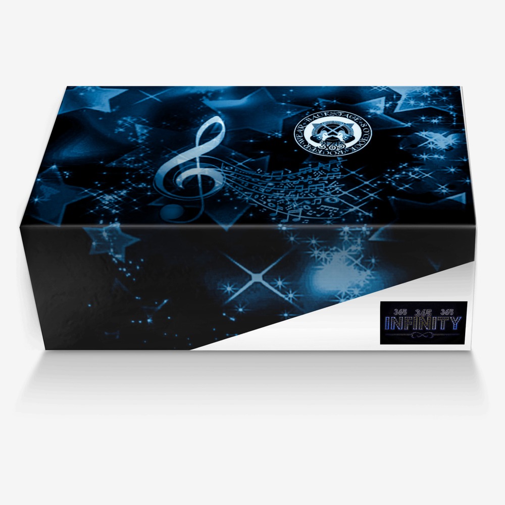 365 INFINITY custom made in Italy shoes by Michael Rhodes | Box view