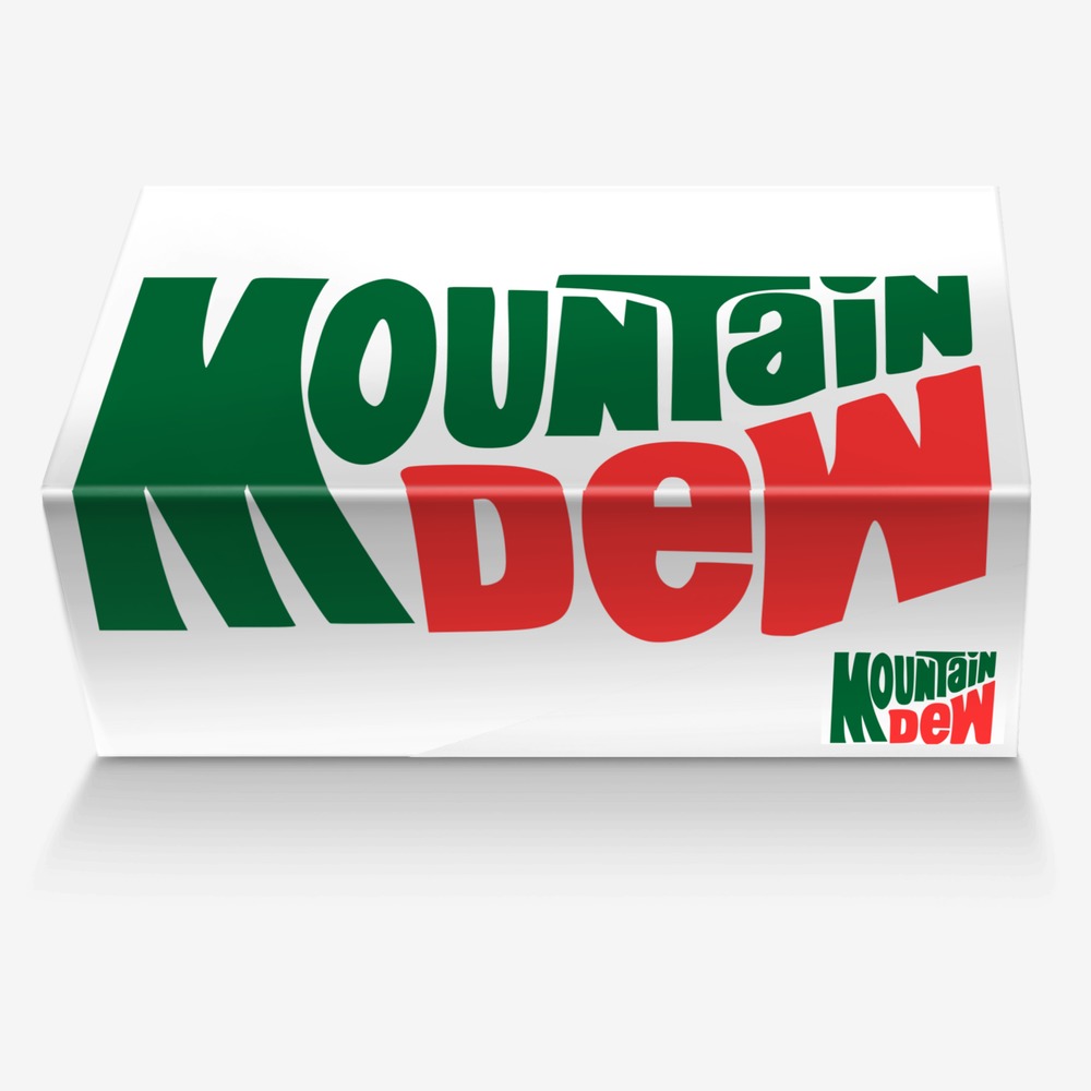 Mountain dew custom made in Italy shoes by Kayla | Box view