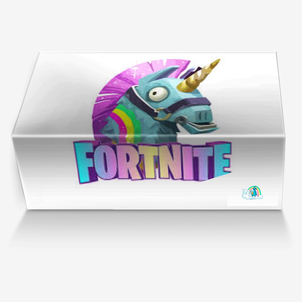 Fortnite  custom made in Italy shoes by Isaac C | Box view
