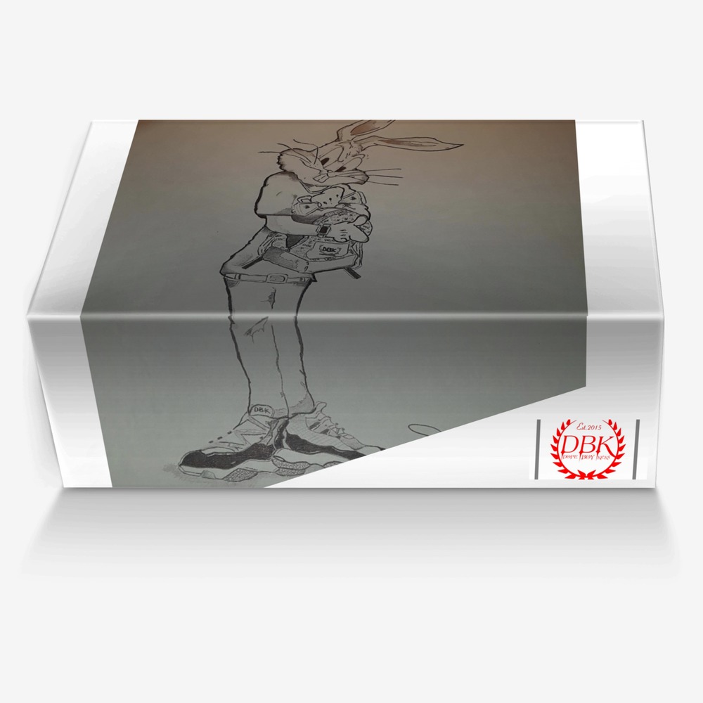 Dope Boy Kicks custom made in Italy shoes by Donjuan Pouncil | Box view