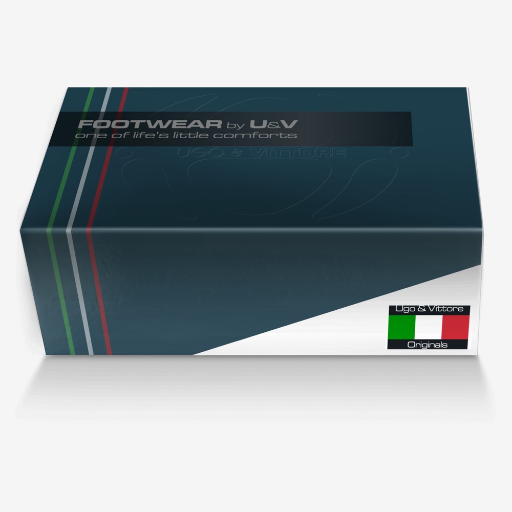 Sambar custom made in Italy shoes by Danny Chambers | Box view