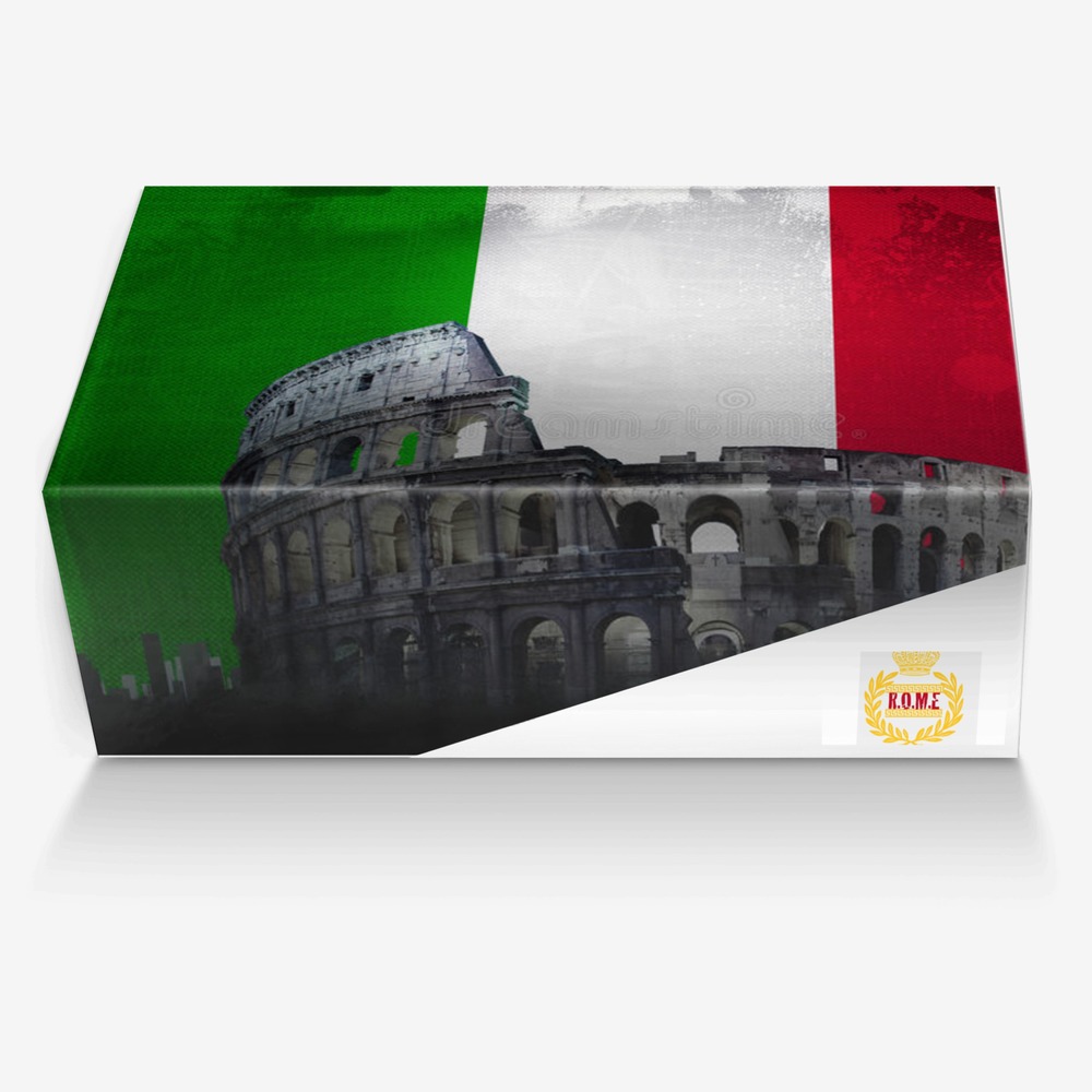 R.O.M.E  custom made in Italy shoes by Romello L Haynes | Box view