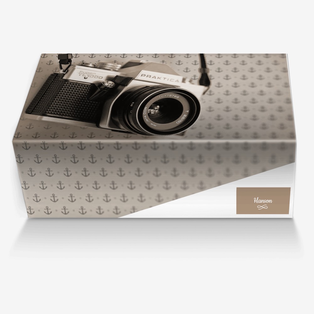 Hanson custom made in Italy shoes by Hannah Johnson | Box view