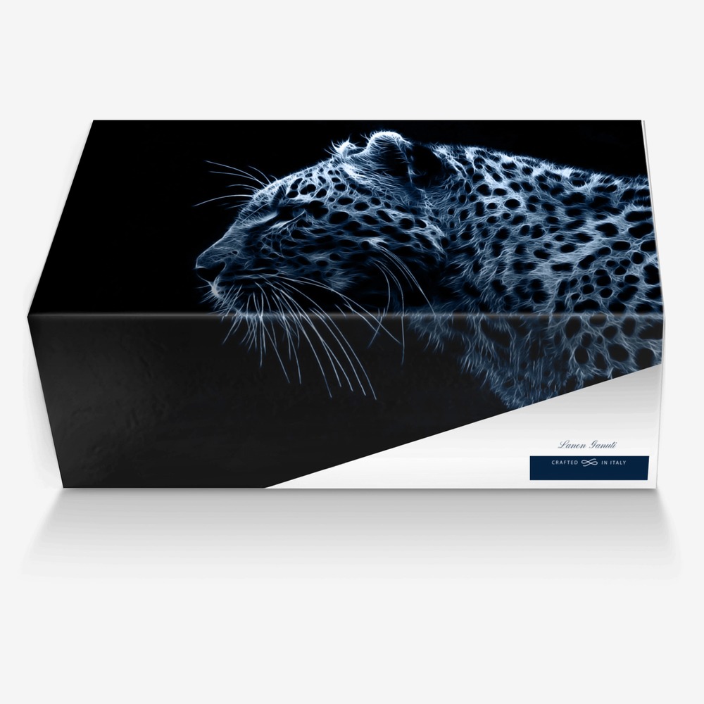Discovery  custom made in Italy shoes by Lanon Ganuti | Box view
