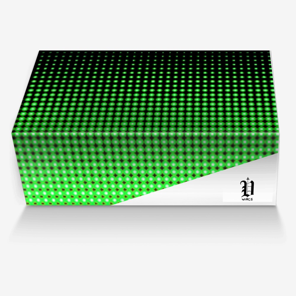 vics green style custom made in Italy shoes by Brayden Murphy | Box view