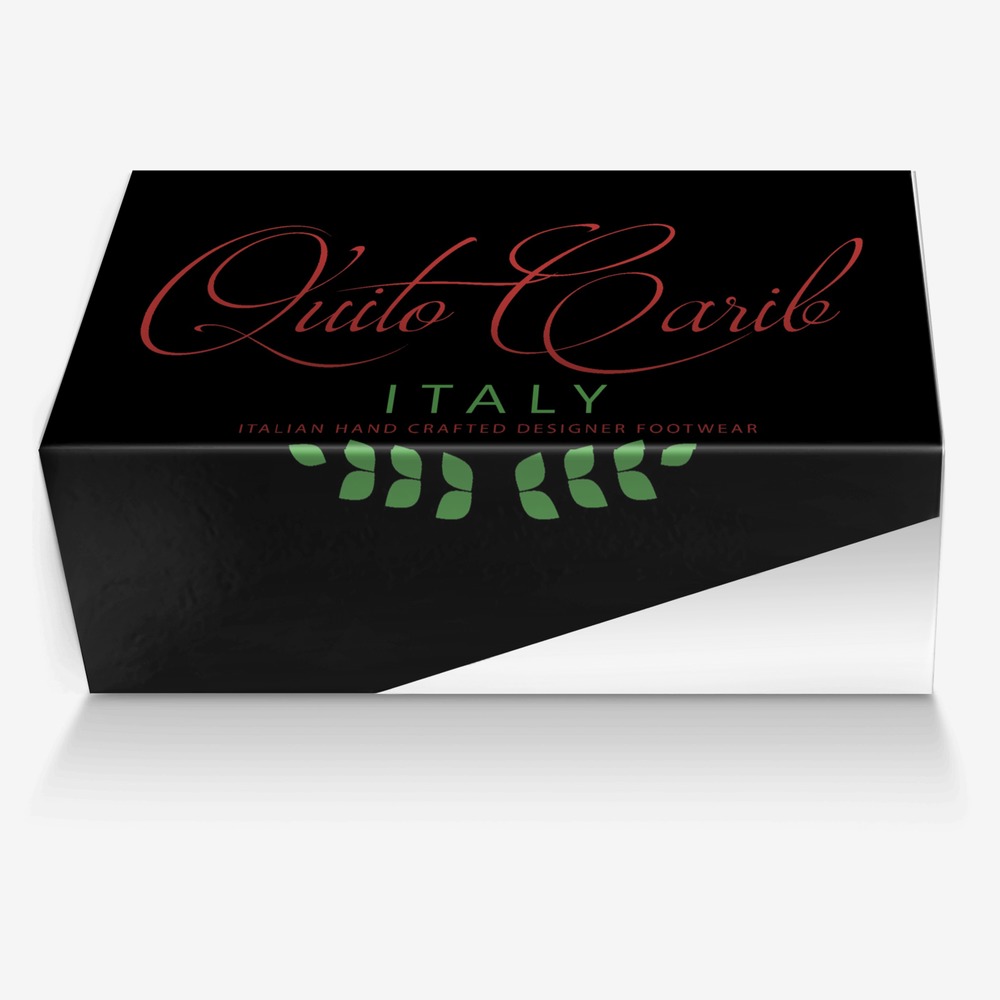 Quito Carib custom made in Italy shoes by M Ramirez Deheywood | Box view