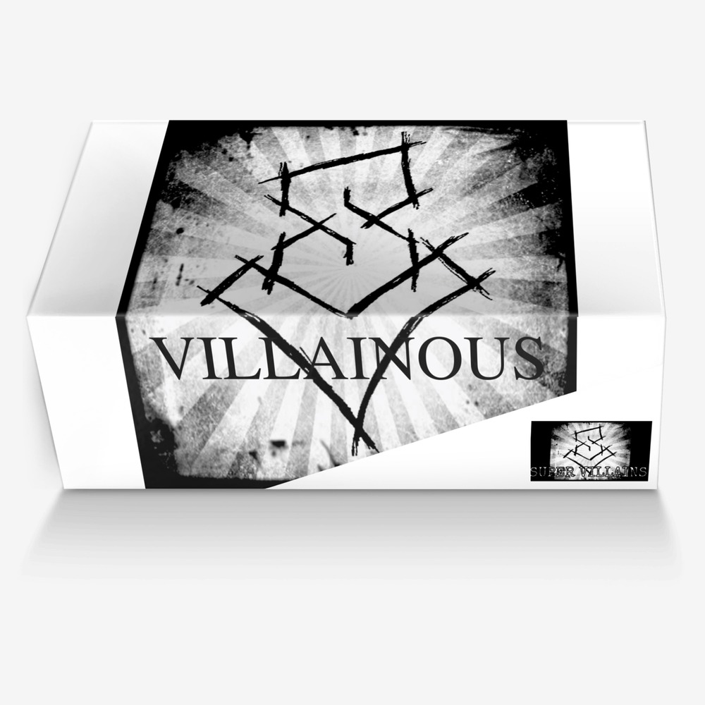Super Villain Blackout custom made in Italy shoes by Bryan Thomas | Box view
