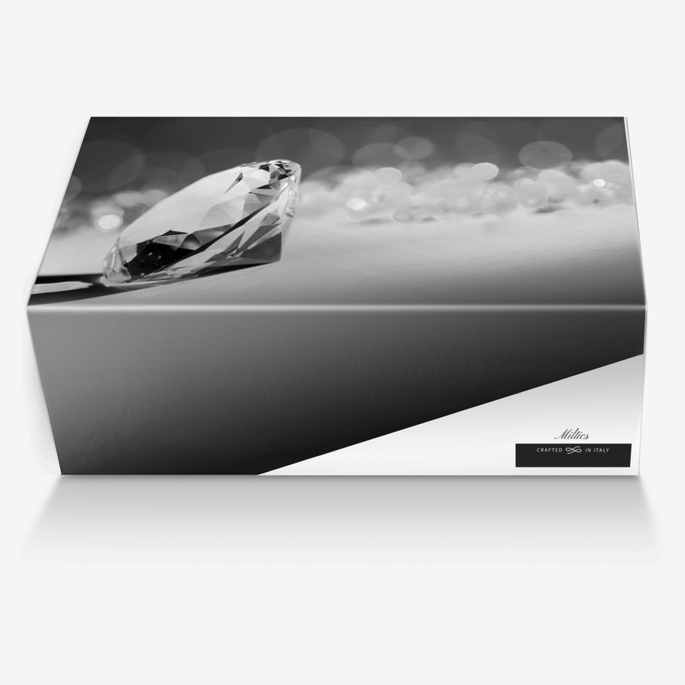 Miltics custom made in Italy shoes by James Naylor | Box view