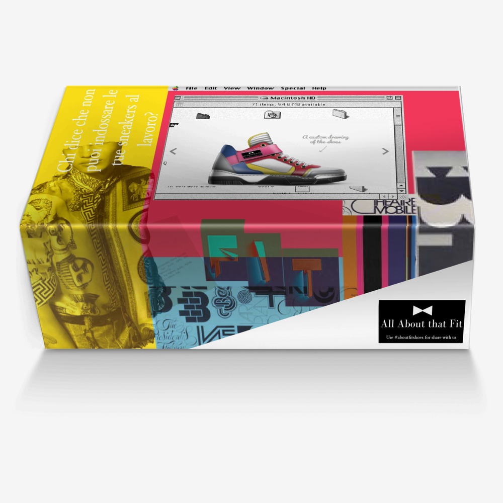 #streetmood custom made in Italy shoes by Nicolò Antonini | Box view
