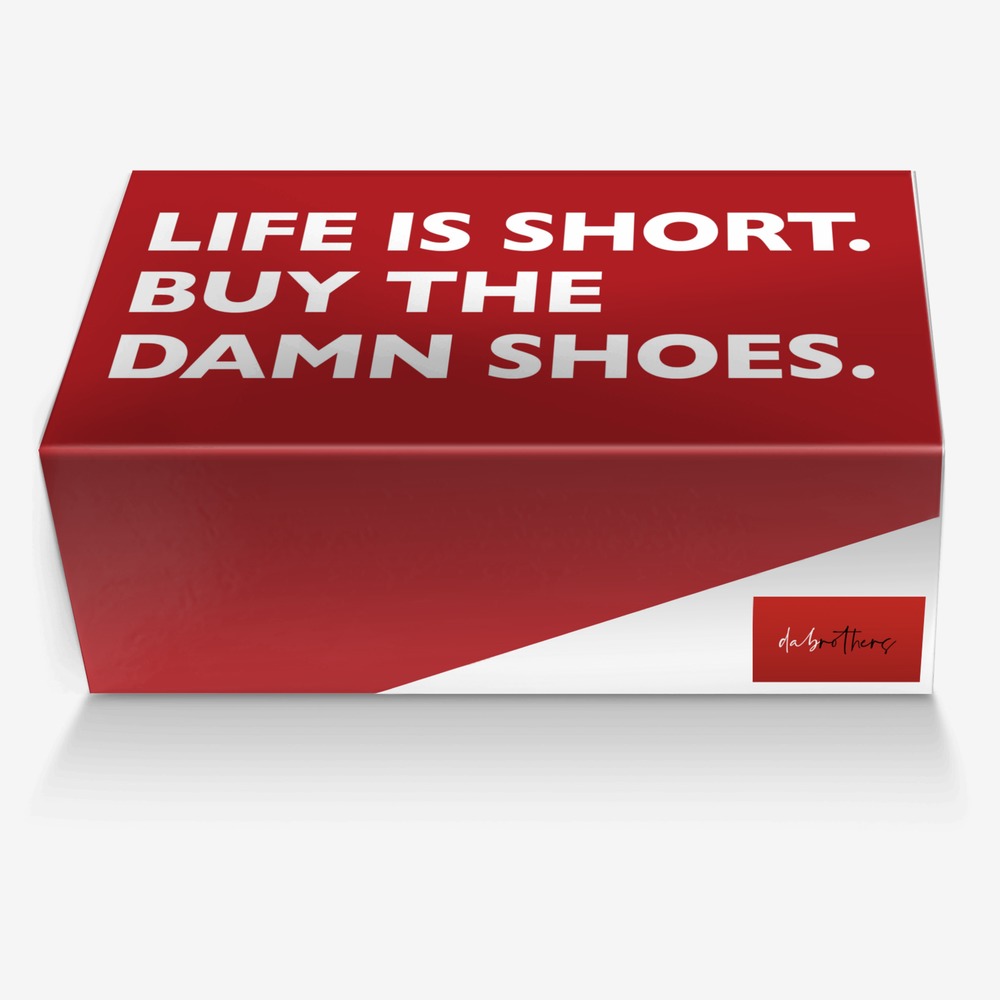 DABrothers custom made in Italy shoes by Cal & Tradd Slovan | Box view