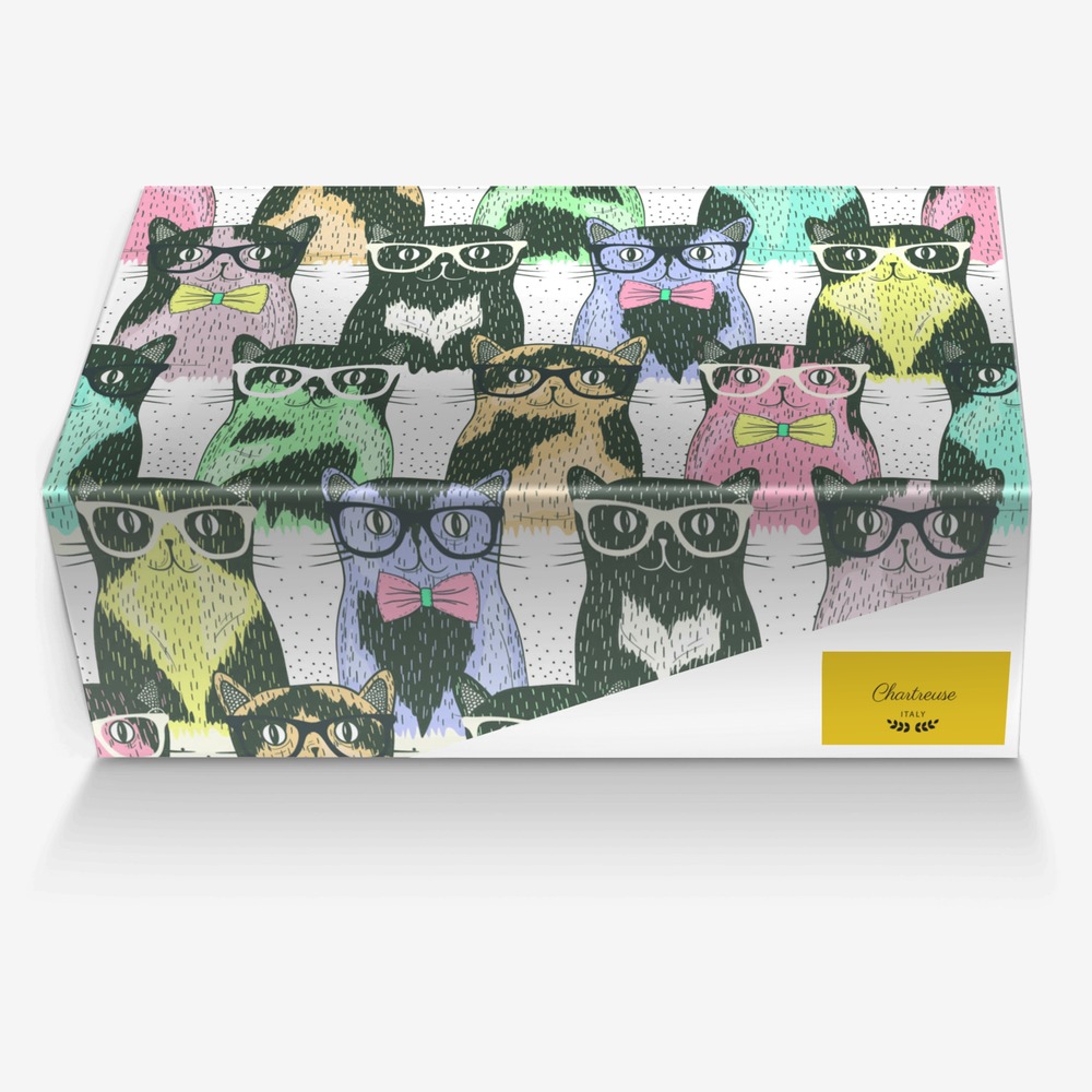 Chartreuse custom made in Italy shoes by Maria Sabljak | Box view