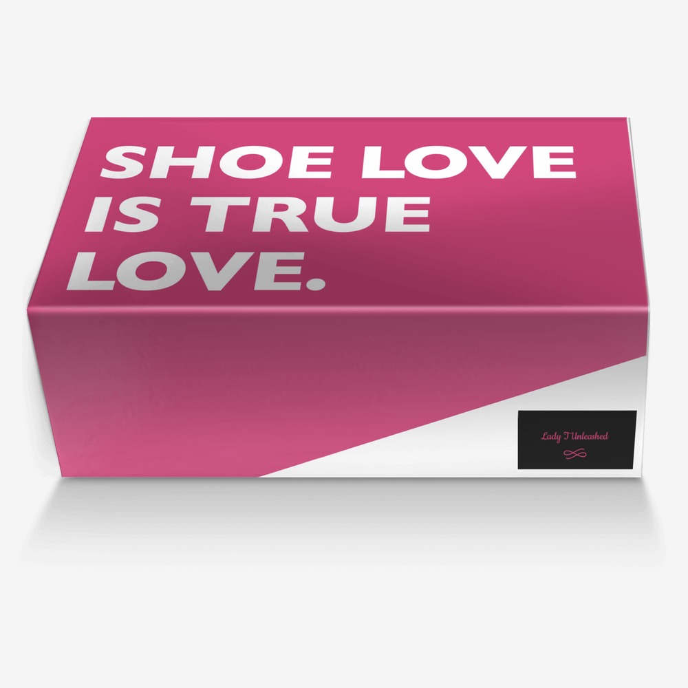 Lady T Unleashed  custom made in Italy shoes by Teri Katzenberger | Box view