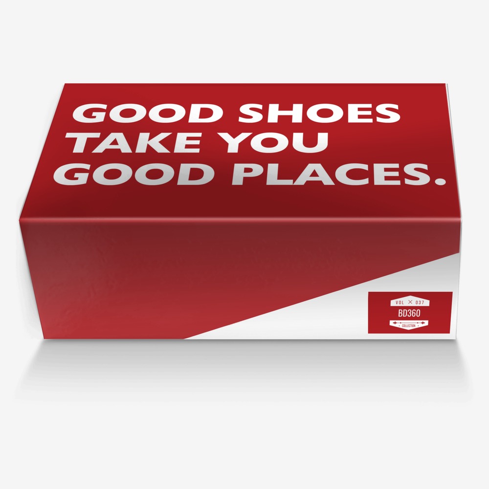 BD360 custom made in Italy shoes by Warren Vincent | Box view