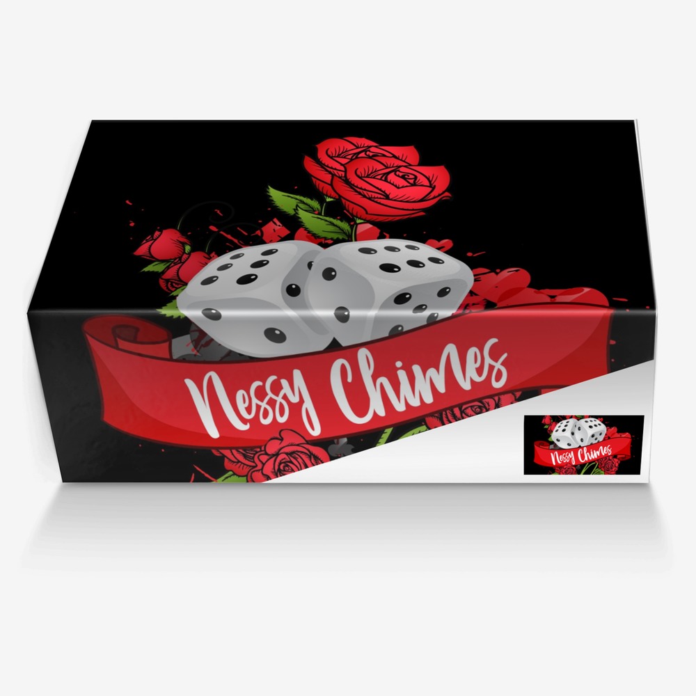 Dice custom made in Italy shoes by Enessy Chimes | Box view