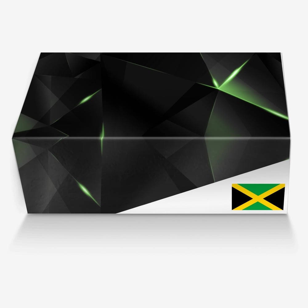 Jamaican walker custom made in Italy shoes by Ja Maxwell | Box view