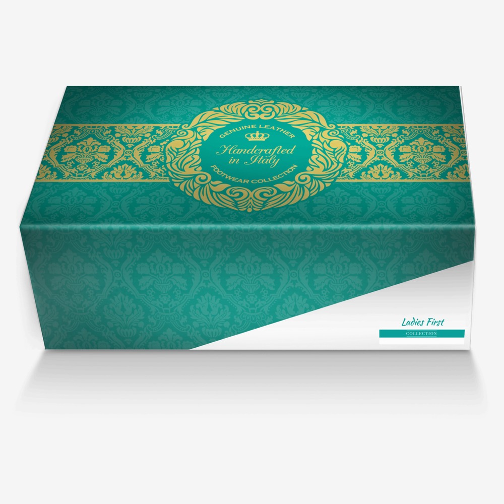 Ladies First custom made in Italy shoes by Christina Sanders | Box view