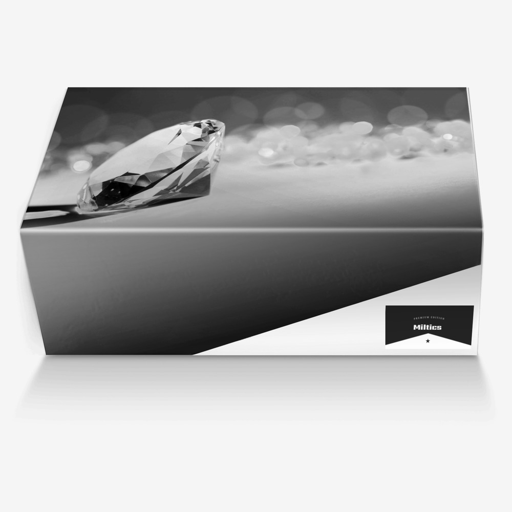 Miltics  custom made in Italy shoes by James Naylor | Box view
