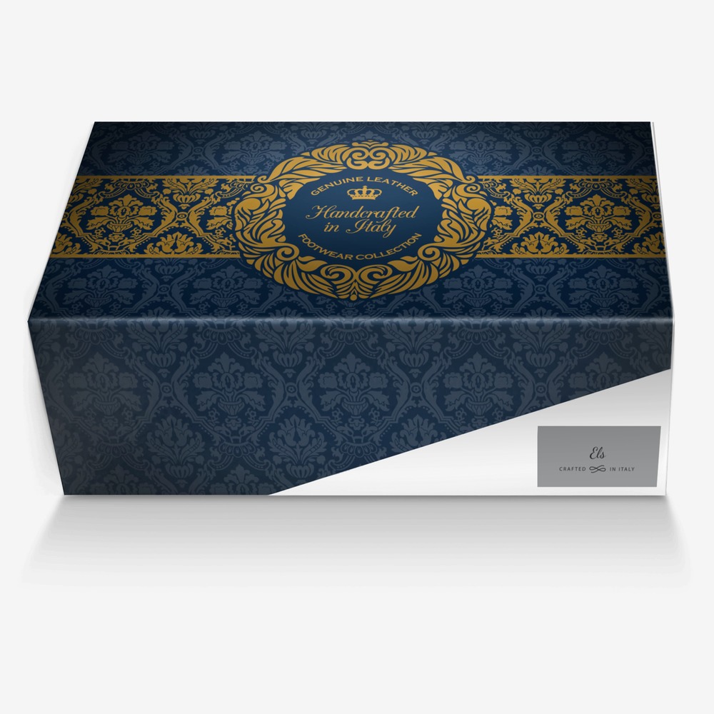 Els custom made in Italy shoes by Athalyah Lumpkin | Box view