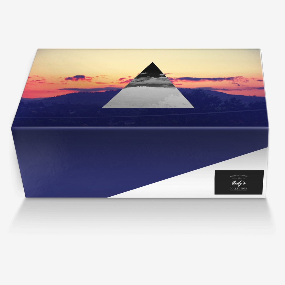 Andy's custom made in Italy shoes by Andy vande Voorde | Box view