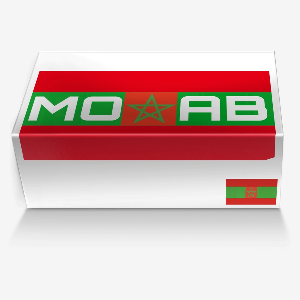 Moab custom made in Italy shoes by Nasir Ma'At-el | Box view