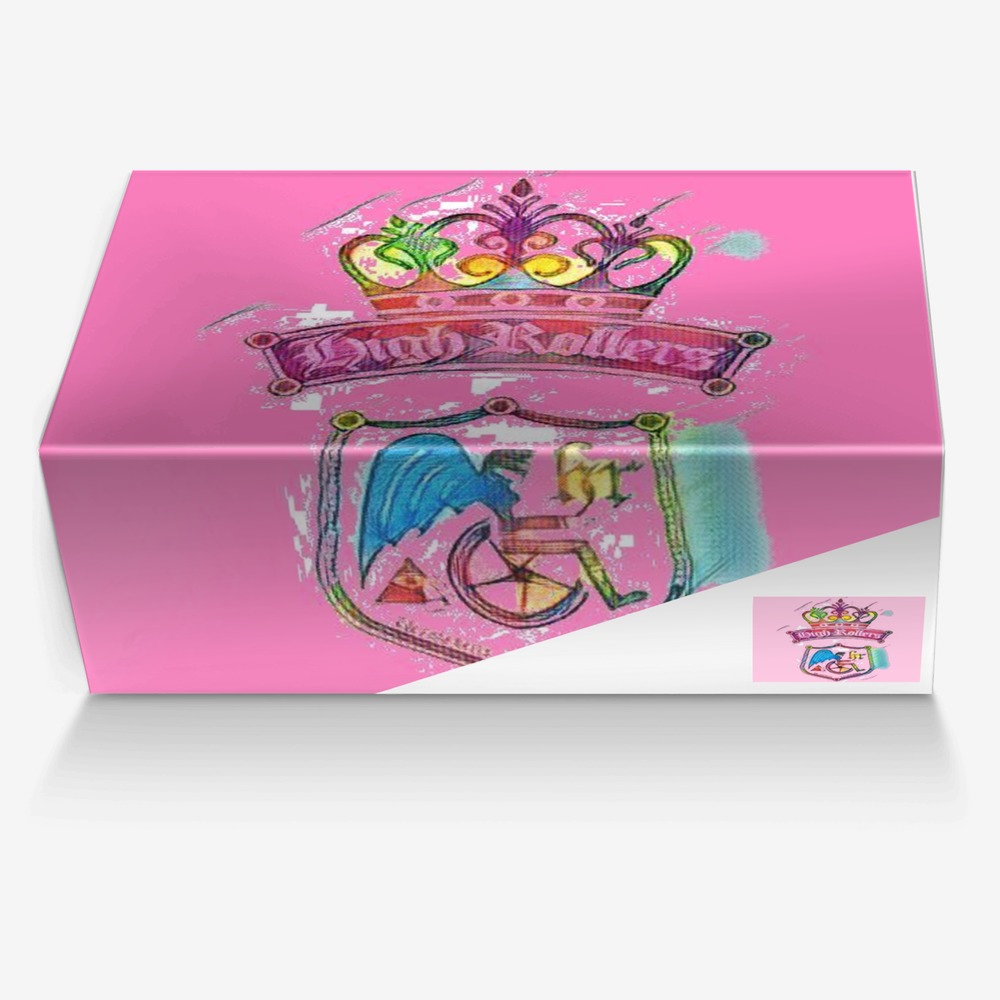 High Rollers WC  custom made in Italy shoes by Roxane O'Dell | Box view