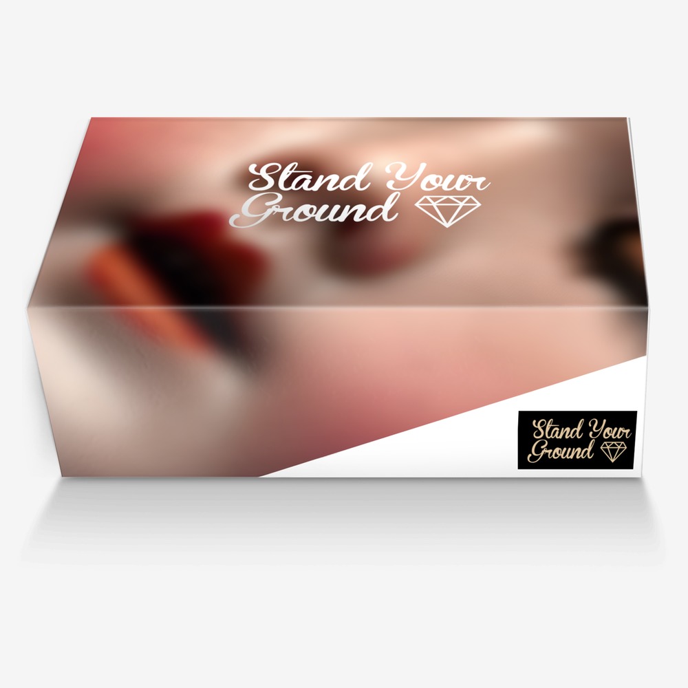 STAND YOUR GROUND custom made in Italy shoes by Agency Aliveshoes | Box view