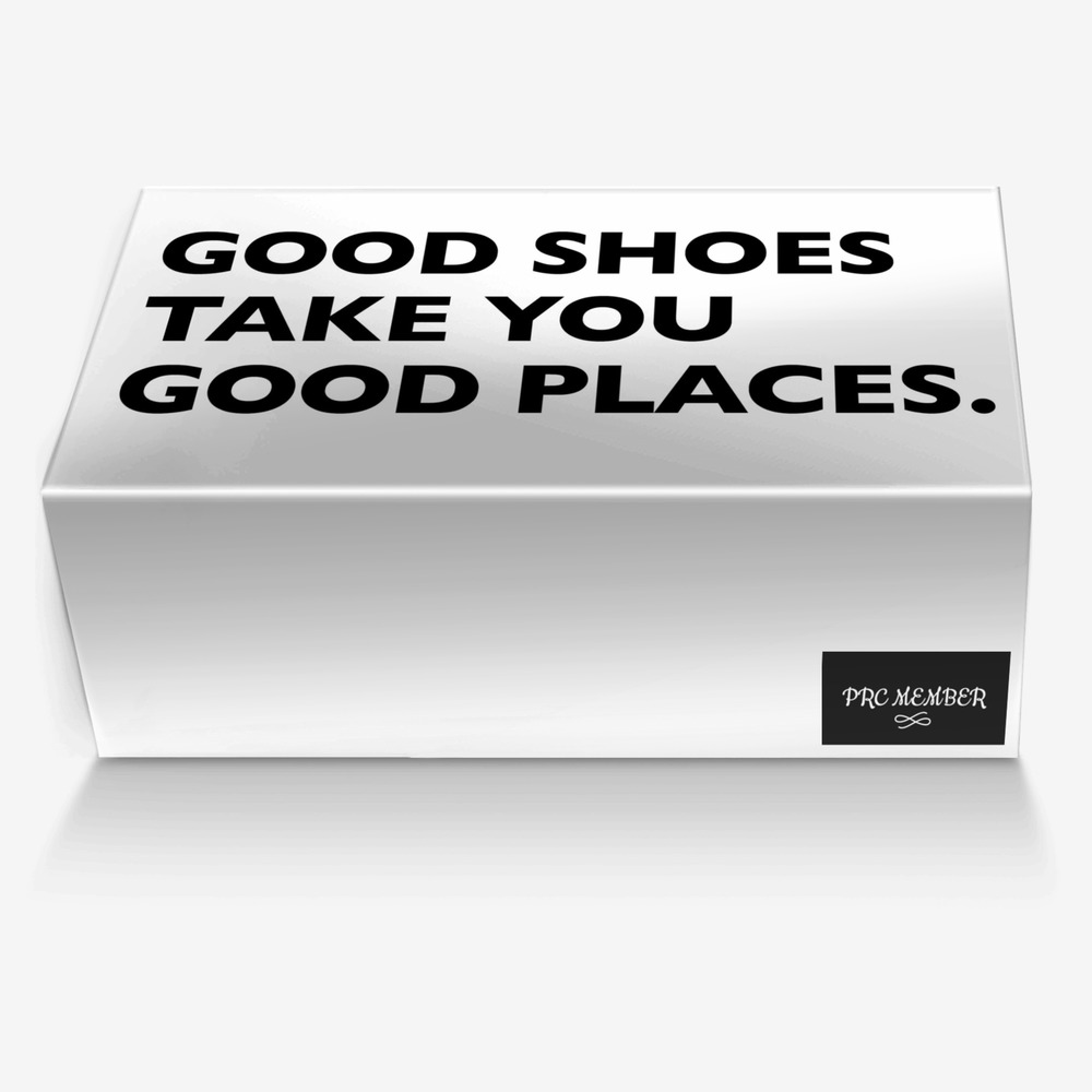 PRC MEMBER custom made in Italy shoes by Prince Toe Sr | Box view