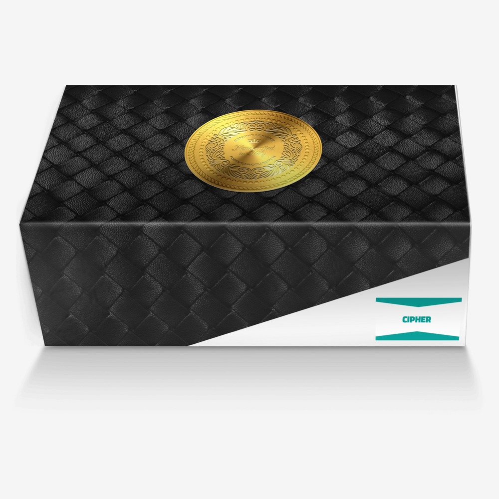 CIPHER  custom made in Italy shoes by Charles Harewood Jr | Box view
