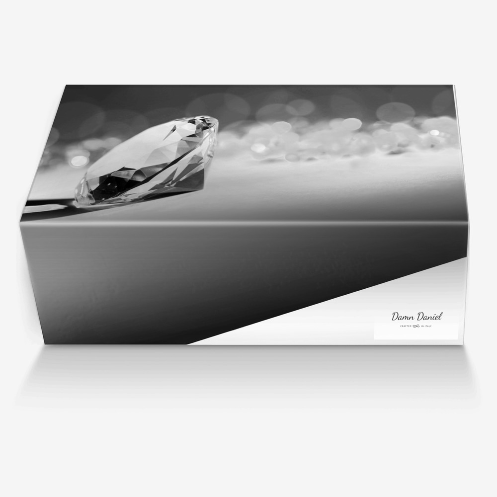 Damn Daniel custom made in Italy shoes by Kyle Harris | Box view