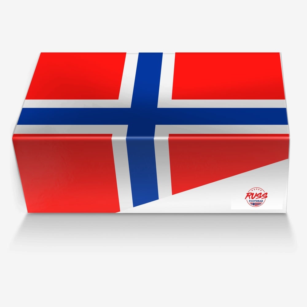 RUSS High Top custom made in Italy shoes by Kjell Karlsson | Box view