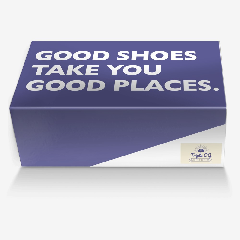 Triple OG custom made in Italy shoes by William Portwine | Box view